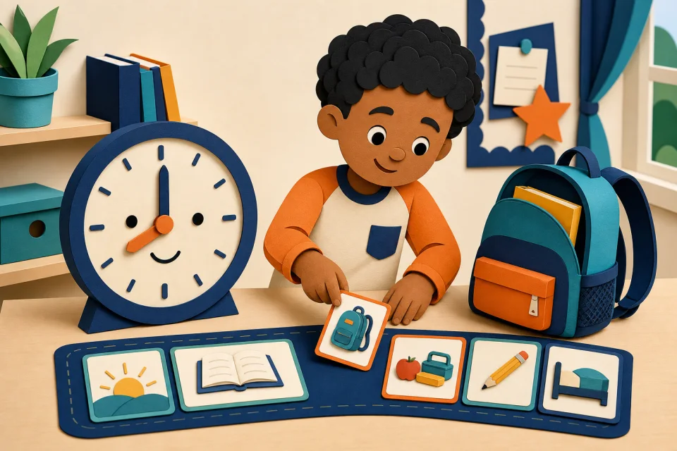 Illustration of the time management activity