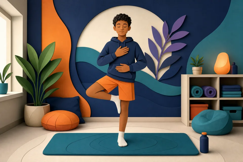 Illustration of the health and wellness activity